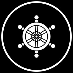 Ship Helm icon for your project