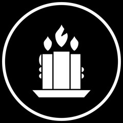 Candle icon for your project