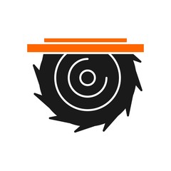 Circular saw icon for your project