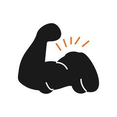 Body builder icon for your project