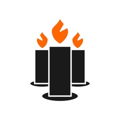 Candle icon for your project