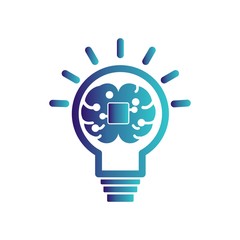 Creative mind icon for your project