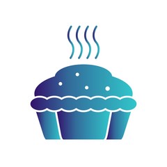 Hot Cup Cake icon for your project