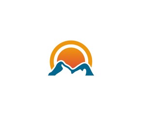 Fototapeta premium Mountain logo