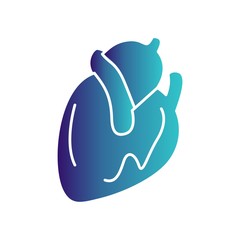 Obraz premium Heart icon for your project