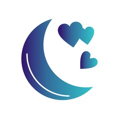 Lovely Moon icon for your project