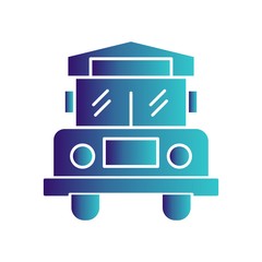 School Bus icon for your project