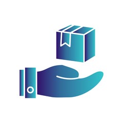 Hand Over Package icon for your project
