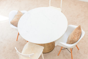 Table and Chairs close up- Image