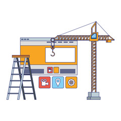 maintenance support technology web cartoon