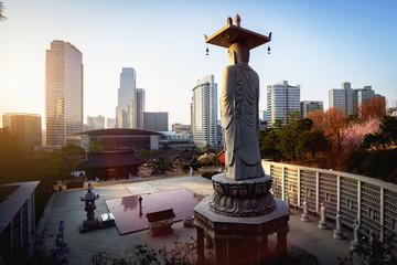 Fototapeta premium Bongeunsa temple