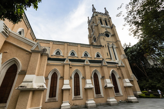 The Cathedral Church of Saint John the Evangelist It serves as the cathedral of the Diocese of Hong Kong Island and mother church to the Province of Hong Kong and Macao