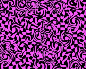 black and pink abstract background for desktop wallpaper or website design, template with copy space for text.- Illustration.