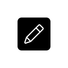 Edit icon vector. Pencil icon. sign up Icon vector