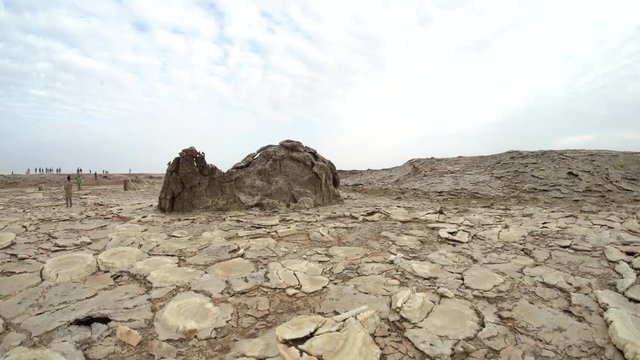 Ethiopia Danakil Depression dallol sulfur hot acidic spring