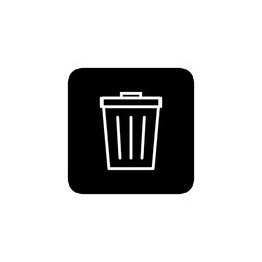 Trash icon. trash can icon. Delete icon vector