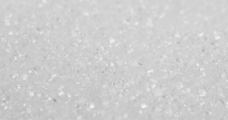 Obraz premium Pile of sugar in white