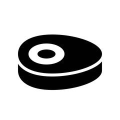 meat piece or fish healthy food in solid design icon