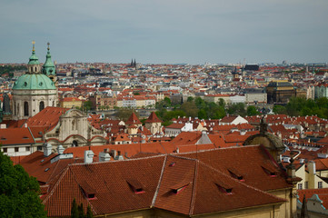 Fototapeta premium view of prague