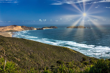 Sun Flare at Cape Reinga