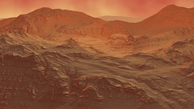 Barren dessert landscape. Ideal for science or nature themes.