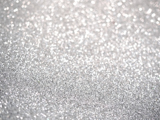 silver glitter abstract background
