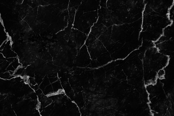 Black marble, Abstract natural marble black and white pattern for background and design.