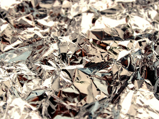 Glamour silver sparkling background