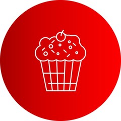 Cupcake icon for your project