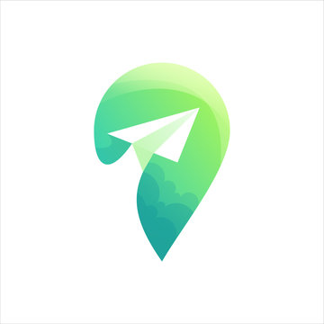 location logo design vector illustration