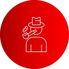 Pirate with Smoking Pipe icon for your project