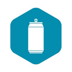 Can icon. Simple illustration of can vector icon for web