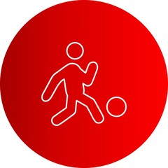 Foot Ball Player icon for your project