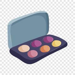 Eyeshadow icon. Cartoon illustration of eyeshadow vector icon for web