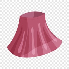 Skirt icon. Cartoon illustration of skirt vector icon for web