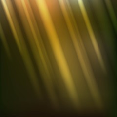 Gold diagonal light om black background vector