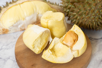 King of Fruits, Durian is a popular tropical fruit in Thailand.