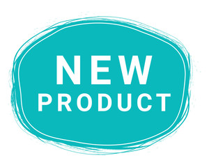 New Product, Speech Bubble Banner, Element Design Template, App Icon, Vector Illustration. Eps 10