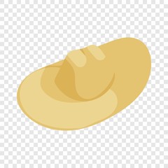 Woman hat icon. Cartoon illustration of woman hat vector icon for web