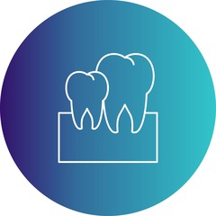 Tooth icon for your project