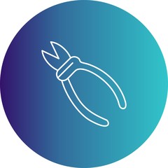 Obraz premium Sharp Pliers icon for your project