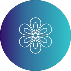 Flowers icon for your project