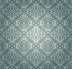 Wallpaper background pattern. Vintage style. Vector image