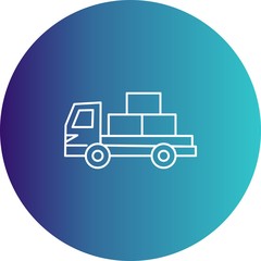 Transport Truck icon for your project