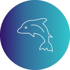 Dolphin icon for your project