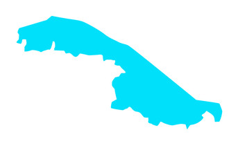 Northern Border region map in Saudi Arabia