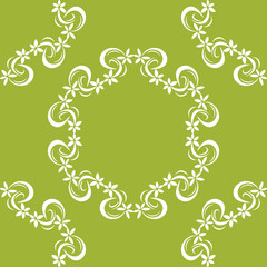 Floral seamless pattern, flower