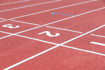 Beautiful runway, in track and field