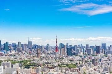 Raamstickers Tokyo landschap © taka