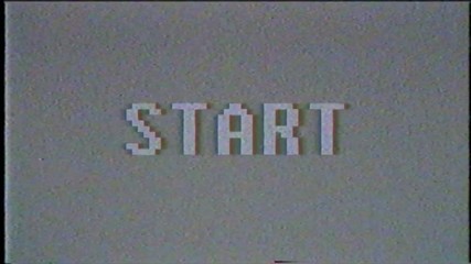 Text START digital noise. Retro VHS vintage and pixel distortion. New quality universal vintage motion dynamic animated background. - Powered by Adobe
